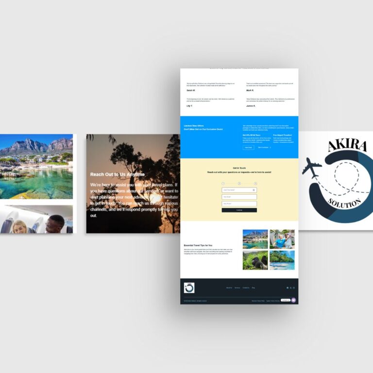 Website for Akira Solution