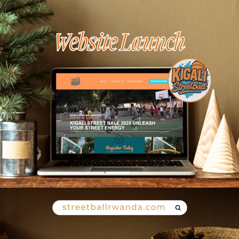 Website, Logo Animation, for Streetball Rwanda